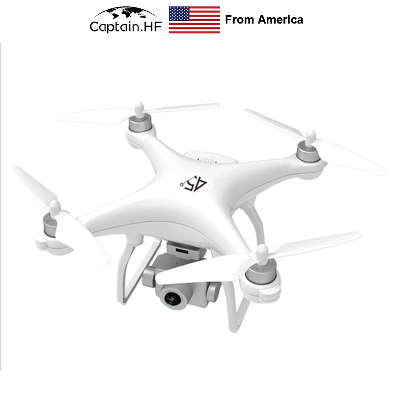US Captain GPS Quadcopter, UAV HD Remote Control, Drones 4K Video Camera, Aircraft Quadrocopter 45 ° Aerial Video, Anti-Shake
US Captain GPS Quadcopter, UAV HD Remote Control, Drones 4K Video Camera, Aircraft Quadrocopter 45 ° Aerial Video, Anti-Shake