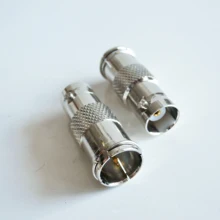 BNC Q9 To F Connector Socket BNC Female To F Male Plug Push-On Quick Directly Nickel Plated Straight Coaxial RF Adapters
BNC Q9 To F Connector Socket BNC Female To F Male Plug Push-On Quick Directly Nickel Plated Straight Coaxial RF Adapters