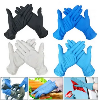 100Pcs Disposable Gloves Non Latex Vinyl Thick Resistant Gloves Nitrile Food Grade Hygiene areas Protective Dental Tattoo Gloves
100Pcs Disposable Gloves Non Latex Vinyl Thick Resistant Gloves Nitrile Food Grade Hygiene areas Protective Dental Tattoo Gloves