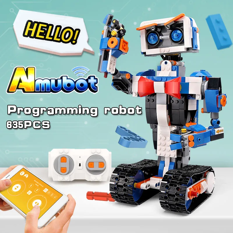 Idea intelligent programming robot Boost WALL E Toys Model Building set Self Locking Bricks Blocks with 17101 kids toys
Idea intelligent programming robot Boost WALL E Toys Model Building set Self Locking Bricks Blocks with 17101 kids toys