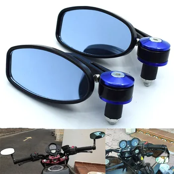 Universal 7/8" 22mm Motorcycle Mirrors Rear View Handle Bar End Rearview Side Mirrors Oval for Suzuki GSXR600 GSXR750 GSXR1000
Universal 7/8" 22mm Motorcycle Mirrors Rear View Handle Bar End Rearview Side Mirrors Oval for Suzuki GSXR600 GSXR750 GSXR1000