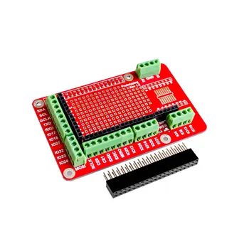 Prototyping Expansion Shield Board For Raspberry Pi 2 board B and Raspberry Pi 3 board B
Prototyping Expansion Shield Board For Raspberry Pi 2 board B and Raspberry Pi 3 board B