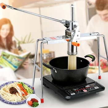Household Stainless Steel Pasta Machine Manual Pressing Machine Four-leg Bracket With Seven Molds
Household Stainless Steel Pasta Machine Manual Pressing Machine Four-leg Bracket With Seven Molds