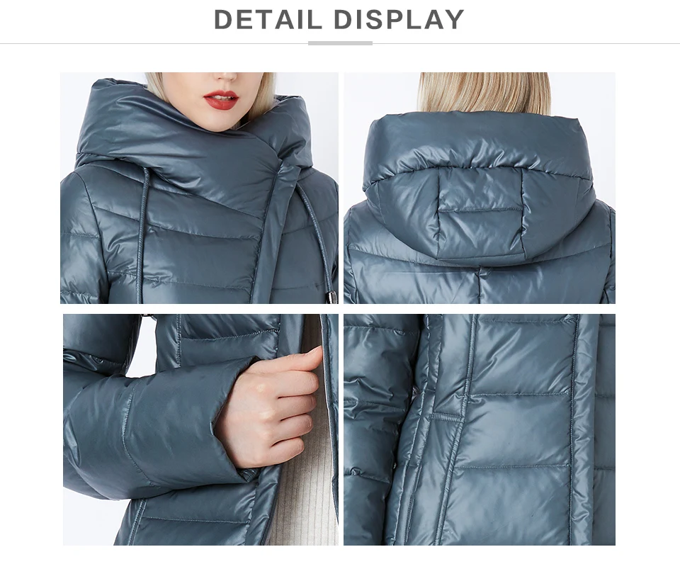 MIEGOFCE 2020 Coat Jacket Winter Womens Hooded Warm Parkas Bio Fluff Parka Coat Hight Quality Female New Winter Collection Hot
