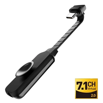 Profession 7.1 Channel Cell Phone Sound Card Type-C to 3.5mm Headphones Adapter Audio Interface for Phone External Sound Card
Profession 7.1 Channel Cell Phone Sound Card Type-C to 3.5mm Headphones Adapter Audio Interface for Phone External Sound Card