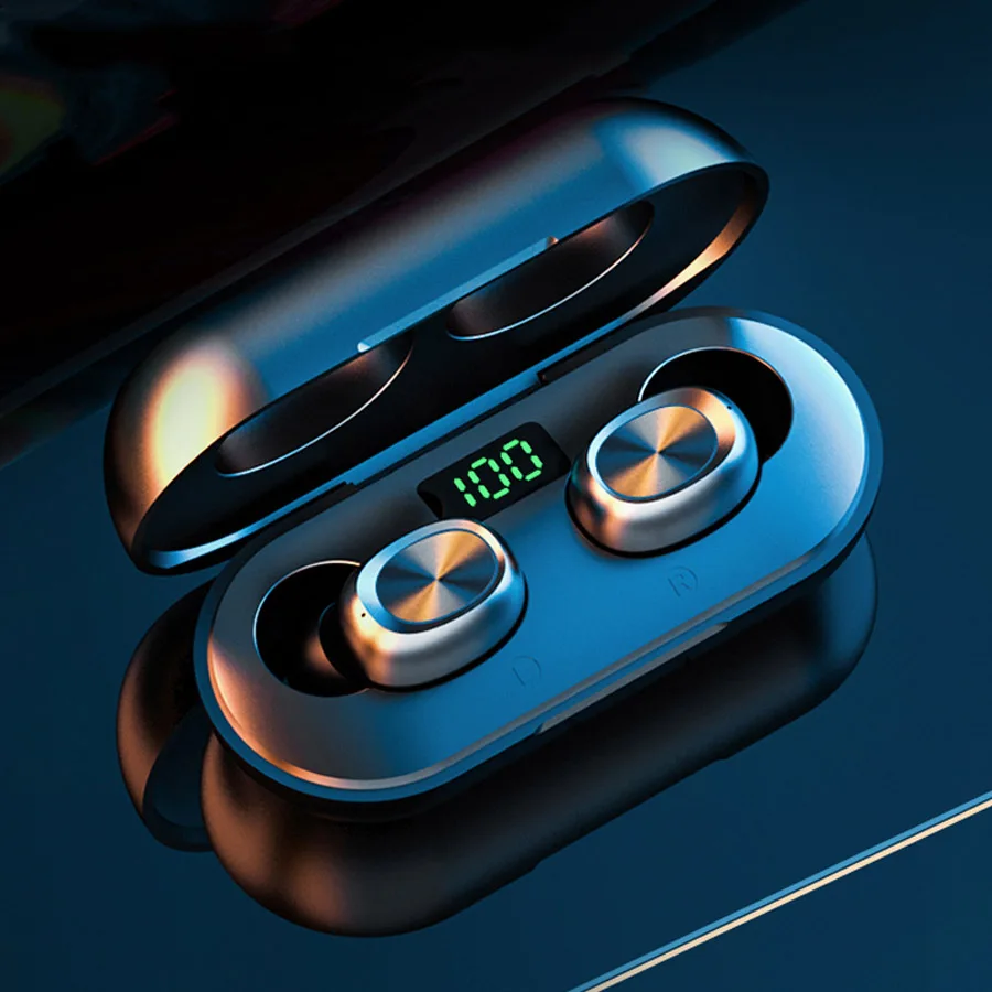 Сенсорная Беспроводная bluetooth гарнитура Tws Bluetooth наушники стерео мини для iPhone android