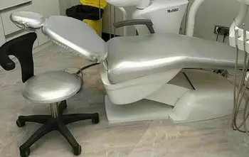Silver Dental Unit Chair Cover Sleeves Protector Covers Waterproof PU Dentist Stool Headrest Backrest Cushion
Silver Dental Unit Chair Cover Sleeves Protector Covers Waterproof PU Dentist Stool Headrest Backrest Cushion