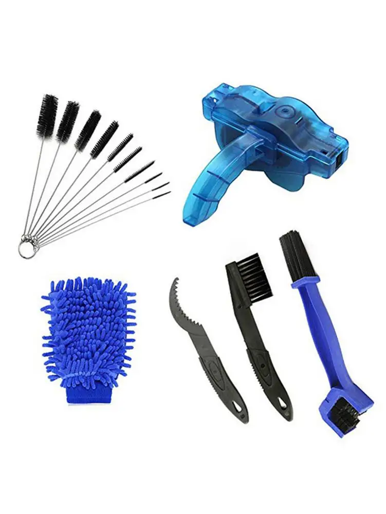 6pcs Portable Bicycle Chain Cleaner Cycling Cleaning Brushes MTB Bike Scrubber Quick Washing Kit Bikes Maintenance Tools
6pcs Portable Bicycle Chain Cleaner Cycling Cleaning Brushes MTB Bike Scrubber Quick Washing Kit Bikes Maintenance Tools