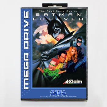 Batman Forever 16bit MD Game Card For Sega Mega Drive/ Genesis with Retail Box
Batman Forever 16bit MD Game Card For Sega Mega Drive/ Genesis with Retail Box