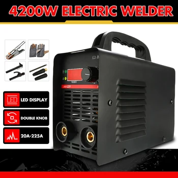 20A-225A 4200W Handheld IGBT Inverter Arc Welder Welding Machine Digital Display Mini Portable Tool Welding
20A-225A 4200W Handheld IGBT Inverter Arc Welder Welding Machine Digital Display Mini Portable Tool Welding