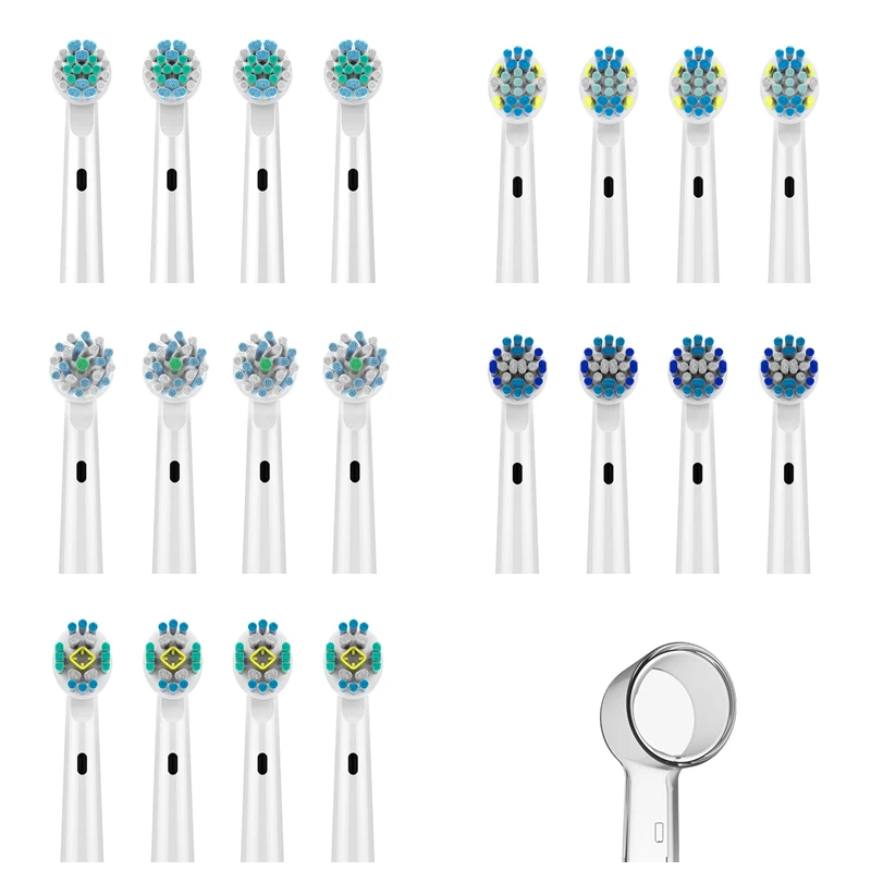 4pcs Replacement Brush Heads For Oral-B Electric Toothbrush Fit Advance Power Tooth Brushes Heads Precision Clean Various Styles
4pcs Replacement Brush Heads For Oral-B Electric Toothbrush Fit Advance Power Tooth Brushes Heads Precision Clean Various Styles
