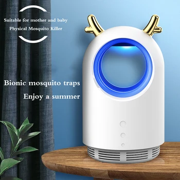 Led Mosquito Killer Lamp Deer Horn Shape UV Night Light USB Insect Killer Bug Mosquito Trap Lantern Repellent Lamp
Led Mosquito Killer Lamp Deer Horn Shape UV Night Light USB Insect Killer Bug Mosquito Trap Lantern Repellent Lamp