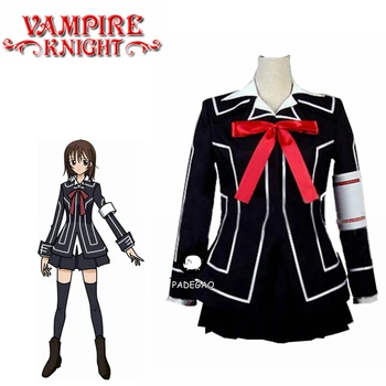 Anime Vampire Knight Kuran Yuki Cosplay Costume Black School Uniform Women Cosplay Jacket Skirt Sets Halloween Vampire Suit 
Anime Vampire Knight Kuran Yuki Cosplay Costume Black School Uniform Women Cosplay Jacket Skirt Sets Halloween Vampire Suit