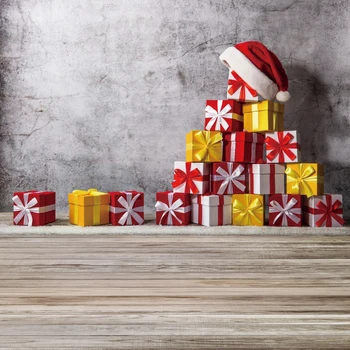 Laeacco Christmas Boxes Gift Christmas Hat Cement Wall Wooden Floor Backdrops Customized Photography Background For Photo Studio
Laeacco Christmas Boxes Gift Christmas Hat Cement Wall Wooden Floor Backdrops Customized Photography Background For Photo Studio