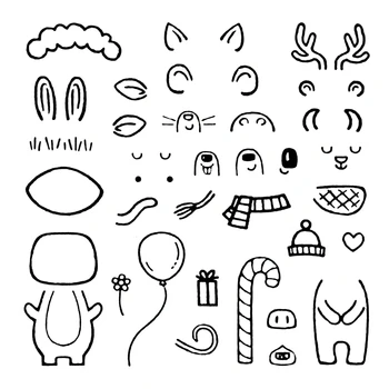 New Layering 2020 Metal Cutting Dies and Scrapbooking For Paper Making Animal Body Embossing Frame Card With Clear Stamps Set
New Layering 2020 Metal Cutting Dies and Scrapbooking For Paper Making Animal Body Embossing Frame Card With Clear Stamps Set