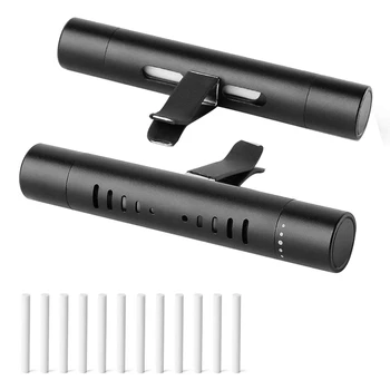2 Pcs Car Oil Diffuser Car Diffuser Vent Clip with 12x Refill-Car Air Freshener-Car Perfume-Car Vent Oil Diffuser
2 Pcs Car Oil Diffuser Car Diffuser Vent Clip with 12x Refill-Car Air Freshener-Car Perfume-Car Vent Oil Diffuser