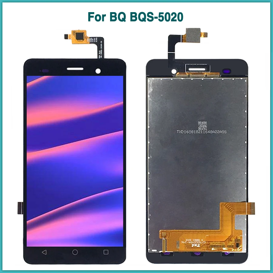 New LCD touch panel For BQ BQS-5020 BQS 5020 Strike LCD Display With Touch Screen Digitizer Assembly + Tool 100%Tested
New LCD touch panel For BQ BQS-5020 BQS 5020 Strike LCD Display With Touch Screen Digitizer Assembly + Tool 100%Tested