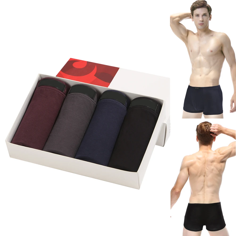 4PCS/Set Shorts Seamless Lightweight Ultrathin Underpants Gift Elastic Modal Boxers Daily Use Mid Waist Men Briefs Washable
4PCS/Set Shorts Seamless Lightweight Ultrathin Underpants Gift Elastic Modal Boxers Daily Use Mid Waist Men Briefs Washable