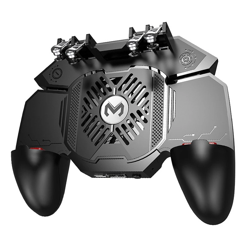 Finger Gamepad Control for PUBG Mobile Game for Android IOS Smartphone Cooling Fan Gamepad Controller with 1200MAh
Finger Gamepad Control for PUBG Mobile Game for Android IOS Smartphone Cooling Fan Gamepad Controller with 1200MAh