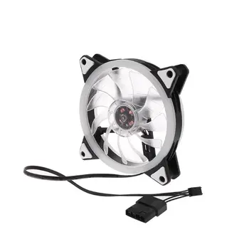 12025 DC 12V 0.2A Streamer Cooling Fan Silent Fan with Colorful Light for Home Room Office Supplies 27RB
12025 DC 12V 0.2A Streamer Cooling Fan Silent Fan with Colorful Light for Home Room Office Supplies 27RB