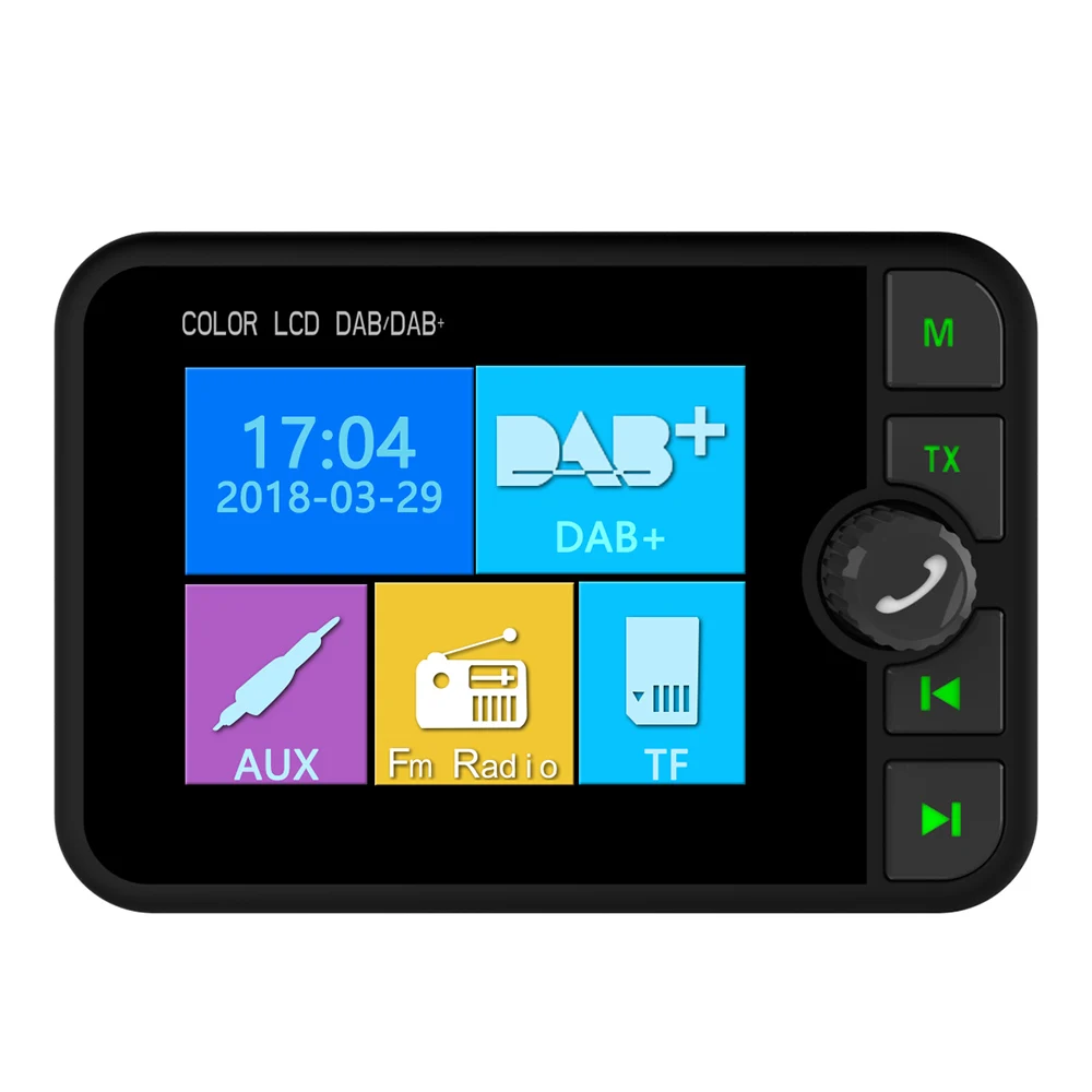 DAB Radio Receiver Color Screen Digital Display Portable radio FM Transmission bluetooth radio mini MP3 Music Player
DAB Radio Receiver Color Screen Digital Display Portable radio FM Transmission bluetooth radio mini MP3 Music Player