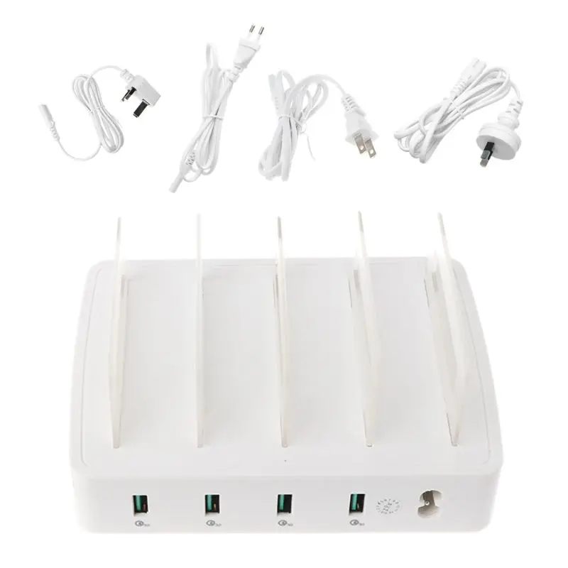 Universal 40W 4x QC 3.0 Quick Charge USB Ports Charging Dock Station Fast Charger HUB Power Adapter for Mobile Phone Tablet Plug
Universal 40W 4x QC 3.0 Quick Charge USB Ports Charging Dock Station Fast Charger HUB Power Adapter for Mobile Phone Tablet Plug