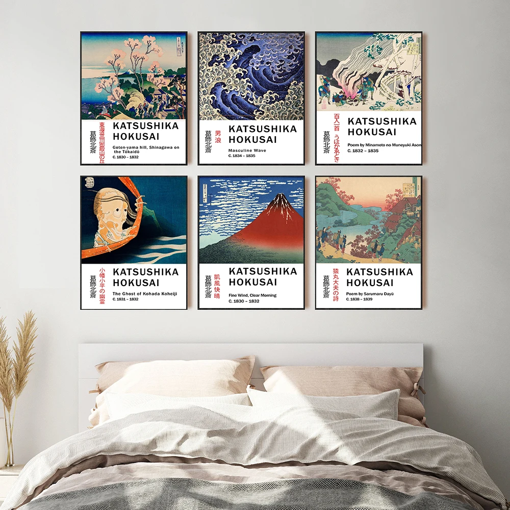 The Great Wave Off Kanagawa Katsushika Hokusai Vintage Poster Canvas Painting Japanese Print Picture Clear Morning Home Decor
The Great Wave Off Kanagawa Katsushika Hokusai Vintage Poster Canvas Painting Japanese Print Picture Clear Morning Home Decor