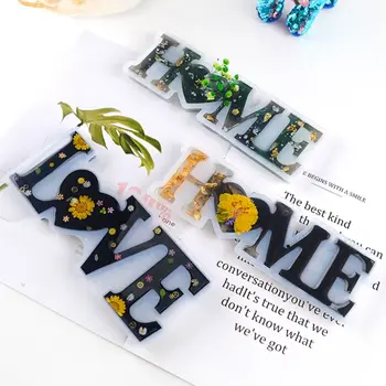 Love Home Family Silicone Mold Love Resin Mold Love Sign Word Mold Epoxy Resin Molds for DIY Table Decoration Art Crafts
Love Home Family Silicone Mold Love Resin Mold Love Sign Word Mold Epoxy Resin Molds for DIY Table Decoration Art Crafts