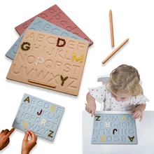 Silicone Montessori Tracing Board 3 Colors Uppercase & Lowercase Letters Fine Motor Skills Development Educational Toy
Silicone Montessori Tracing Board 3 Colors Uppercase & Lowercase Letters Fine Motor Skills Development Educational Toy