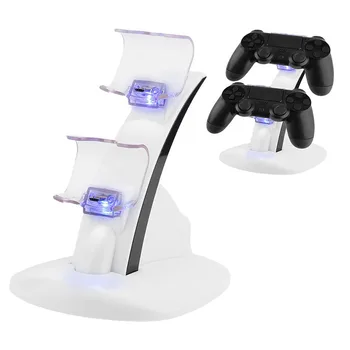 PS4 Game Controller Charger Dual Charging Port LED USB Charging Port Charger Dock Station Stand For PS4 Controller Gamepad
PS4 Game Controller Charger Dual Charging Port LED USB Charging Port Charger Dock Station Stand For PS4 Controller Gamepad