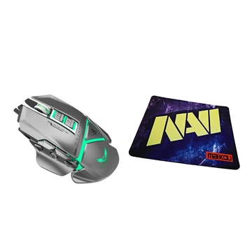 USB Wired Professional Programmable Gaming Optical Mouse with Non Slip Mouse Pad Combo
USB Wired Professional Programmable Gaming Optical Mouse with Non Slip Mouse Pad Combo
