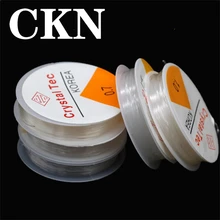 CKN Wholesale 1 Roll 0.5-1.0MM Transparent Stretchy Elastic Rope String Line Cord Beading Beads DIY for Jewelry Making
CKN Wholesale 1 Roll 0.5-1.0MM Transparent Stretchy Elastic Rope String Line Cord Beading Beads DIY for Jewelry Making