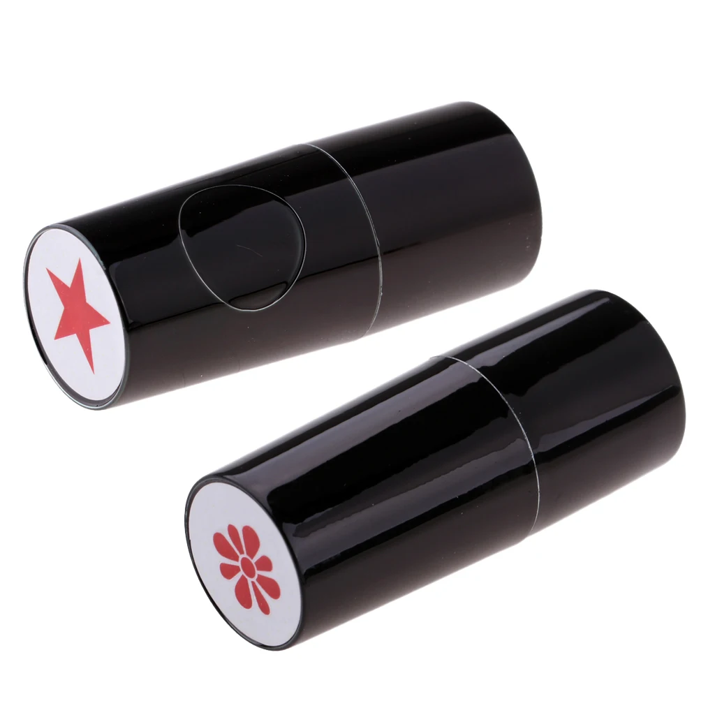2pcs Plastic + Silicone Golf Ball Stamper Golf Marker Seal Impression Golf Ball Symbol Golfer Stamp Training Aids Flower Star 2pcs Plastic + Silicone Golf Ball Stamper Golf Marker Seal Impression Golf Ball Symbol Golfer Stamp Training Aids Flower Star