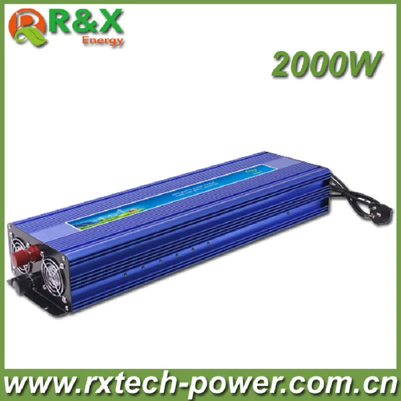 R & X 2000W солнечный инвертор DC12V DC24V или DC48V AC220V чистая синусоида инвертор|pure sine wave