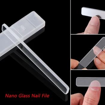 1pc Nano Polished Glass Transparent Sanding Grinding Shiner Nail Art Manicure Washable Professional Nail File With Case
1pc Nano Polished Glass Transparent Sanding Grinding Shiner Nail Art Manicure Washable Professional Nail File With Case