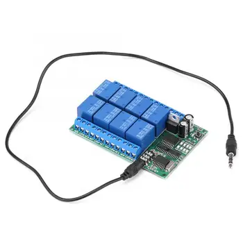 DC 12V 8CH DTMF Relay Phone Voice Decoder Remote Controller Switch Module hby Relay Board
DC 12V 8CH DTMF Relay Phone Voice Decoder Remote Controller Switch Module hby Relay Board