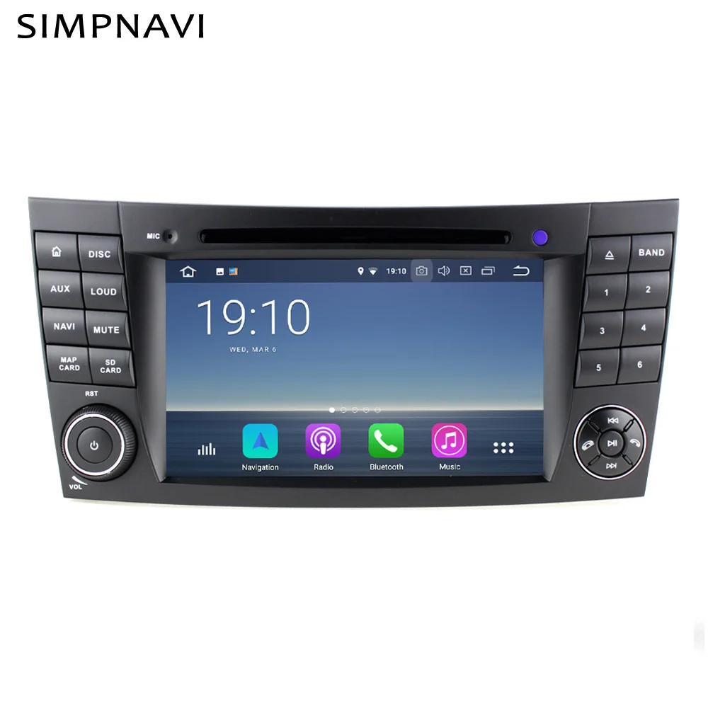 7" Android Car Headunit Multimedia for Mercedes Benz E Class W211 Built in Carplay AndroidAuto DSP 15Bands EQ 4GB RAM 64GB ROM
7" Android Car Headunit Multimedia for Mercedes Benz E Class W211 Built in Carplay AndroidAuto DSP 15Bands EQ 4GB RAM 64GB ROM