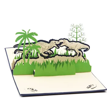 NEW 3D Pop Up Greeting Card Dinosaurs Birthday Valentine Easter Christmas for new Year decoration
NEW 3D Pop Up Greeting Card Dinosaurs Birthday Valentine Easter Christmas for new Year decoration