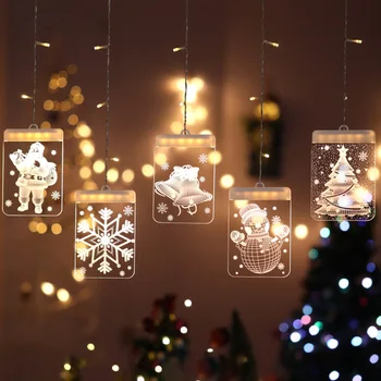 Warm White/Colorful Light String Waterproof New Year 2021 Santa Claus Christmas Tree Sucker Light Fairy Ornaments Brightnes Lamp
Warm White/Colorful Light String Waterproof New Year 2021 Santa Claus Christmas Tree Sucker Light Fairy Ornaments Brightnes Lamp