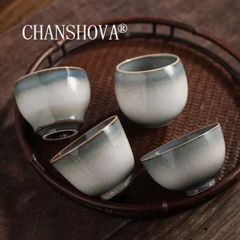 CHANSHOVA 90/100/120 ml Chinese Retro Style Kiln random texture Ceramic tea cup Coffee cup Chinese porcelain H407
CHANSHOVA 90/100/120 ml Chinese Retro Style Kiln random texture Ceramic tea cup Coffee cup Chinese porcelain H407
