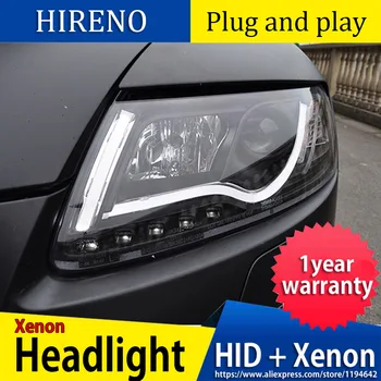 Car Styling Headlight assembly 1999-2004 for AUDI A6 DoubleU Angel Eye LED DRL Lens Double Beam H7 with hid kit 2 pcs.
Car Styling Headlight assembly 1999-2004 for AUDI A6 DoubleU Angel Eye LED DRL Lens Double Beam H7 with hid kit 2 pcs.