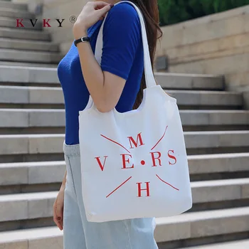 2020 Women Canvas Tote Bags Geometric Patterns Zipper Handbag Cotton Cloth Shoulder Shopping Bag Eco Foldable Shopper Bag White
2020 Women Canvas Tote Bags Geometric Patterns Zipper Handbag Cotton Cloth Shoulder Shopping Bag Eco Foldable Shopper Bag White