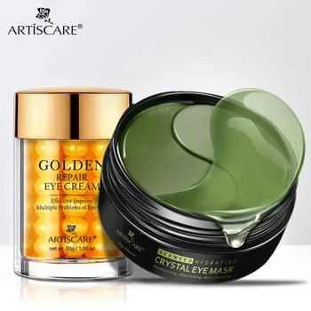 ARTISCARE Seaweed Eye Mask + Golden Eye Cream Anti-Wrinkle Anti-Aging Remover Dark Circles Eye Care Anti-Puffiness Moisturizing
ARTISCARE Seaweed Eye Mask + Golden Eye Cream Anti-Wrinkle Anti-Aging Remover Dark Circles Eye Care Anti-Puffiness Moisturizing