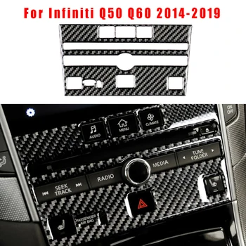 New Arrival High Quality Carbon Fiber Interior CD Panel Frame Trim Cover For Infiniti Q50 Q60 2014-19
New Arrival High Quality Carbon Fiber Interior CD Panel Frame Trim Cover For Infiniti Q50 Q60 2014-19