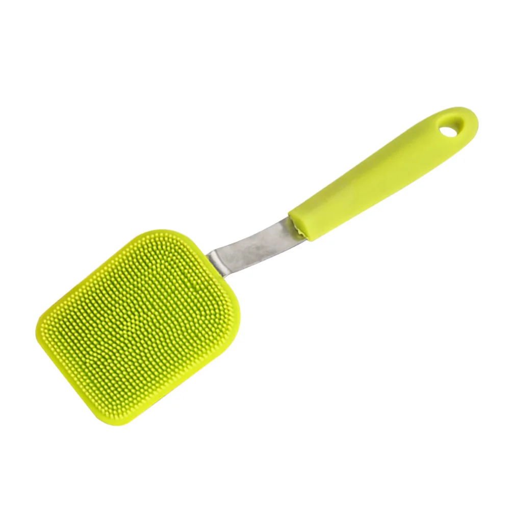 Multi-Function Hanging Silicone Scrubber Long Handle Dish Bowl Pan Cleaning Brush Kitchen Washing Tool (Green)
Multi-Function Hanging Silicone Scrubber Long Handle Dish Bowl Pan Cleaning Brush Kitchen Washing Tool (Green)