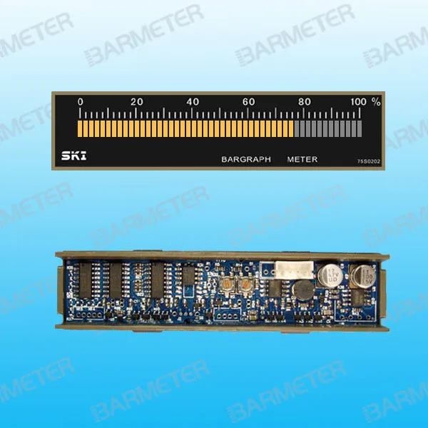 Yellow LED 51 Segment 75mm Long Single Light Bar Standard Embedded LED Light Bar Display Meter
Yellow LED 51 Segment 75mm Long Single Light Bar Standard Embedded LED Light Bar Display Meter