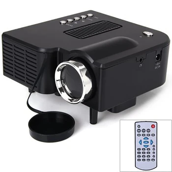 1080P Supported Portable Movie Projector, Mini Projector with 20-80 Inches Projector Screen, Compatible with HDMI,USB,VGA,AV
1080P Supported Portable Movie Projector, Mini Projector with 20-80 Inches Projector Screen, Compatible with HDMI,USB,VGA,AV