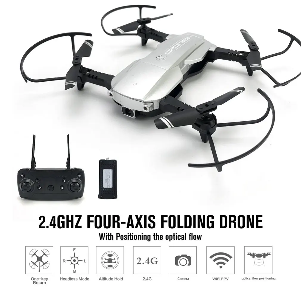 4K HD Camera FPV RC Drone with RC Helicopter Foldable Aircraft Headless Mode Optical Flow Remote Control Toys White
4K HD Camera FPV RC Drone with RC Helicopter Foldable Aircraft Headless Mode Optical Flow Remote Control Toys White
