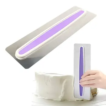 Stainless Steel cake scraper Cutter cream smooth cake trowel Baking Pastry Spatulas Fondant Cake Decor Tools baking tools
Stainless Steel cake scraper Cutter cream smooth cake trowel Baking Pastry Spatulas Fondant Cake Decor Tools baking tools