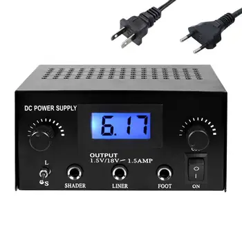 Tattoo Power Supply LCD Display Hot Selling Portable Convenient Stable Performance Adjustable Power Source Voltage Stabilizer
Tattoo Power Supply LCD Display Hot Selling Portable Convenient Stable Performance Adjustable Power Source Voltage Stabilizer